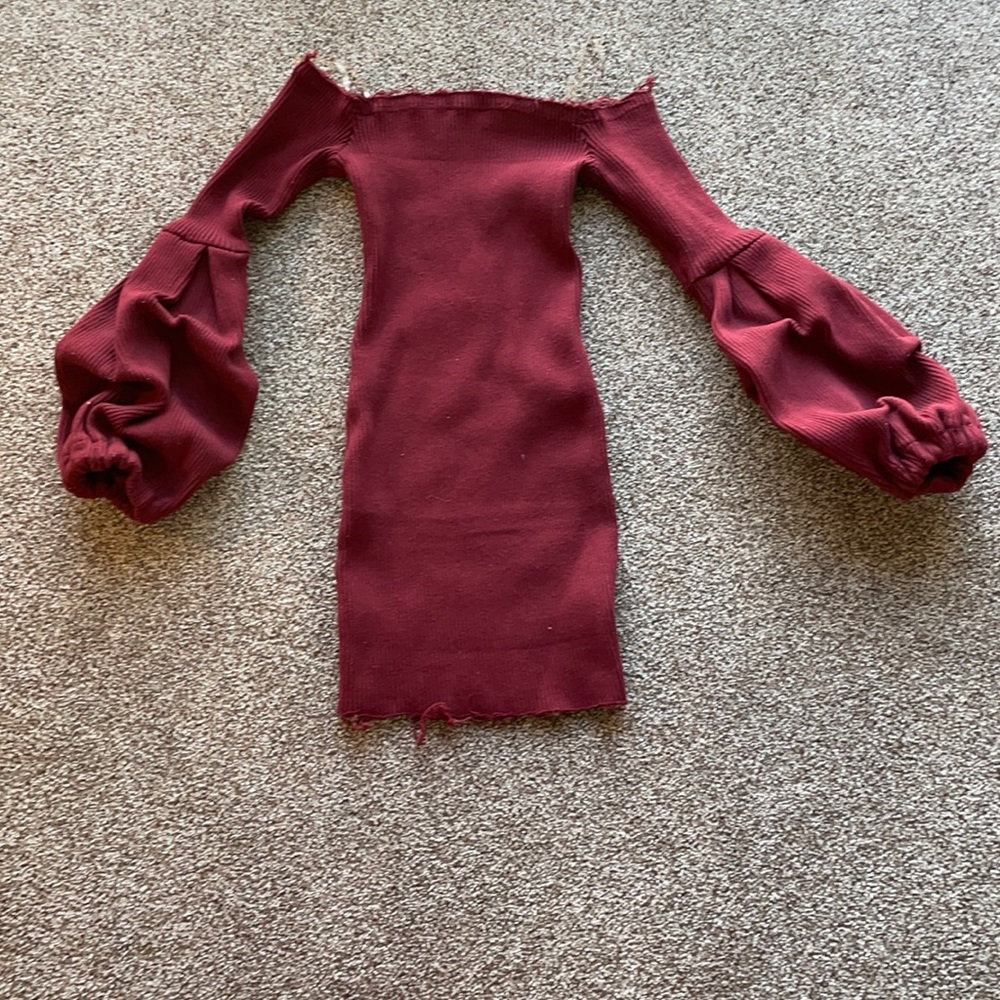 Off the shoulders dress